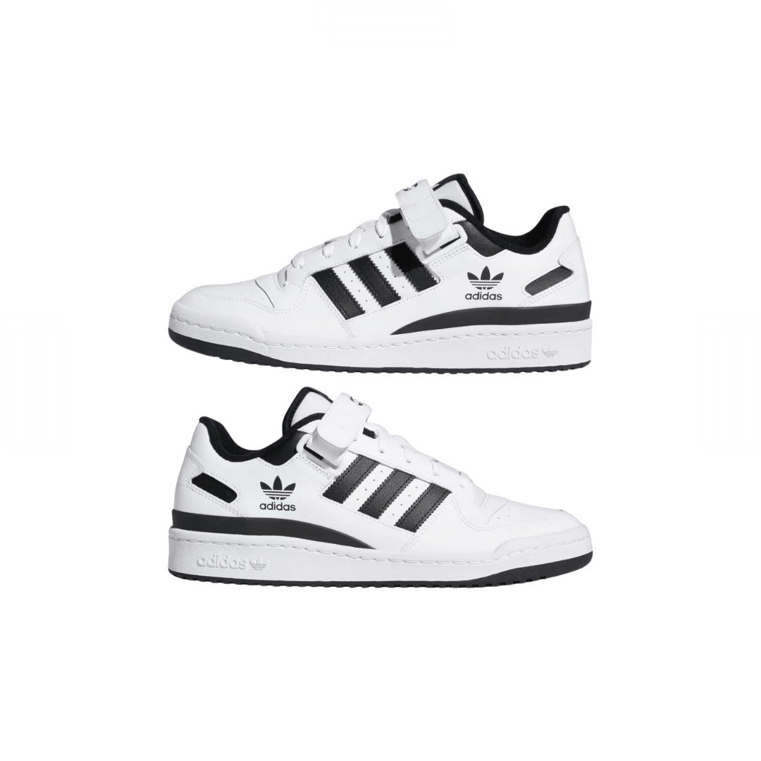 Adidas Forum Low White Black image 3