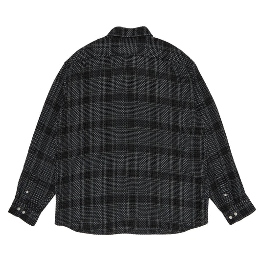 SUPREME BASKET WEAVE PLAID SHIRT | LARGE