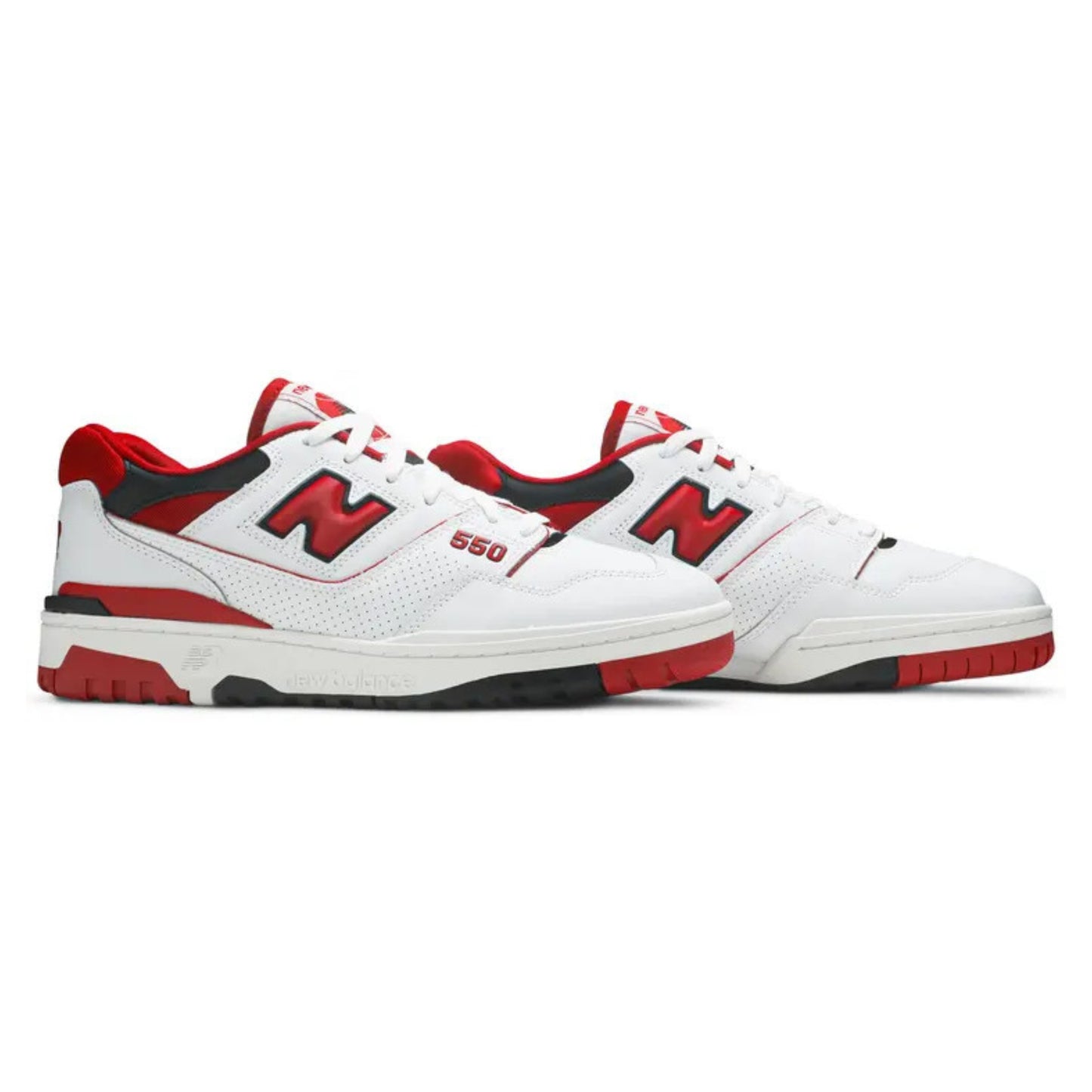 NEW BALANCE 550 WHITE RED 9.5M/11W