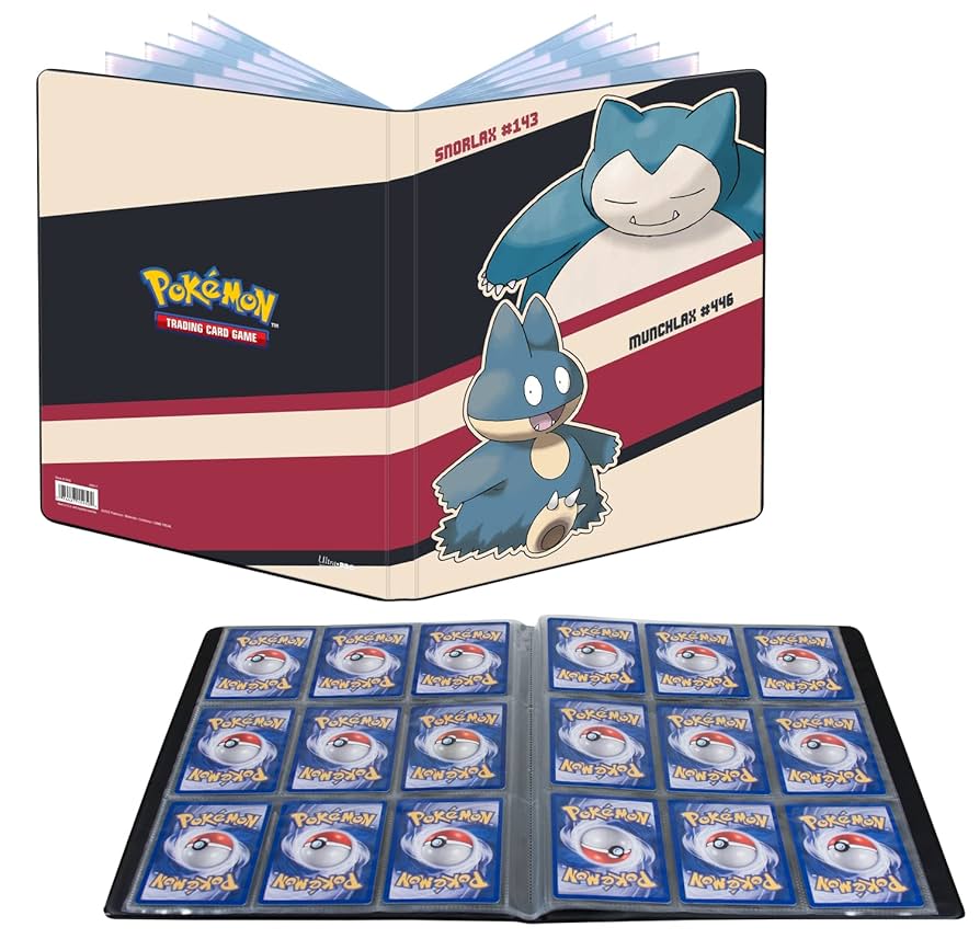 Ultra Pro Portfolio: Pokemon - Snorlax & Munchlax (9-Pocket)