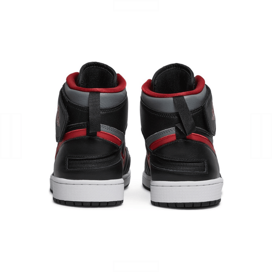 Air Jordan 1 High FlyEase GS 'Smoke Grey Gym Red' image 1
