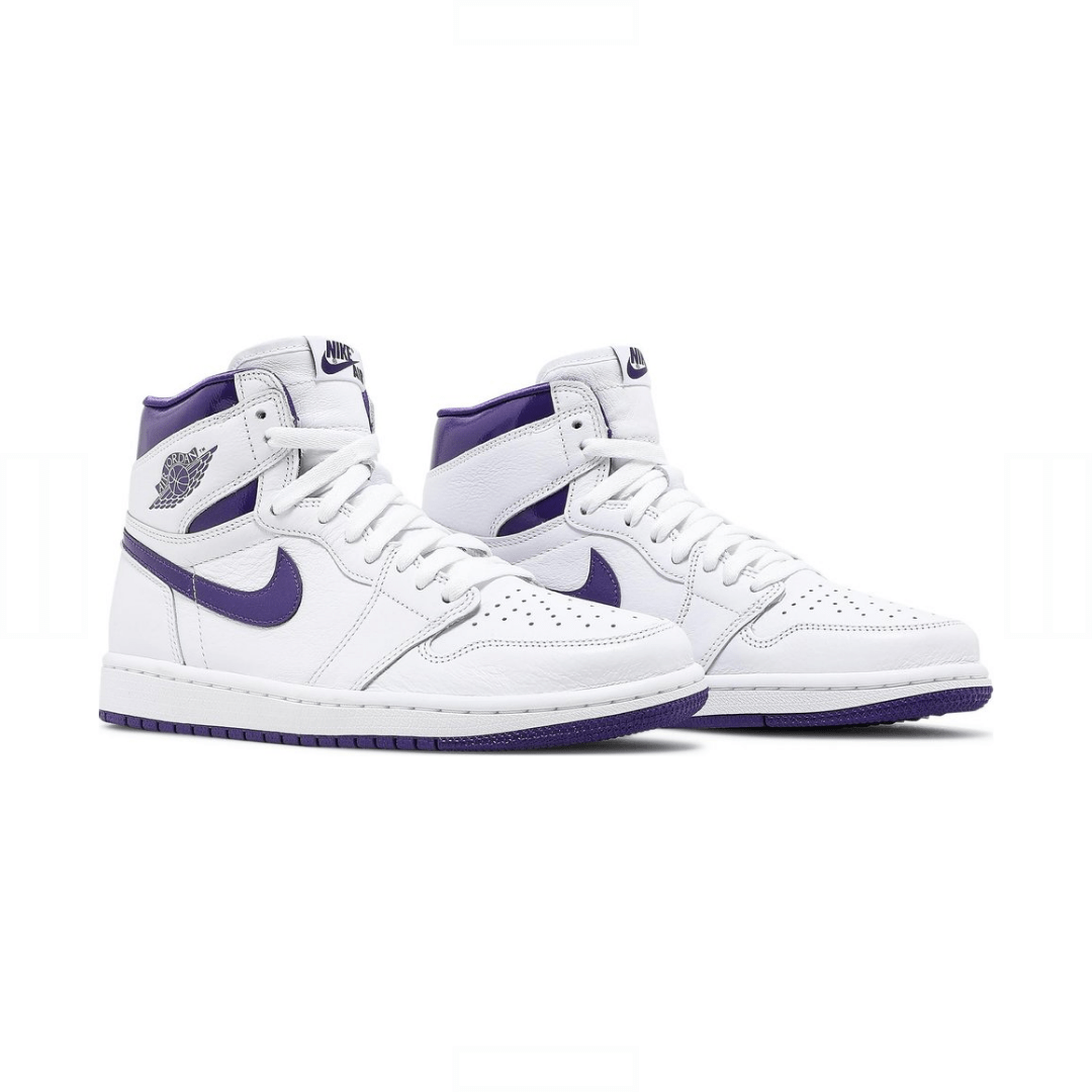 Nike Wmns Air Jordan 1 High OG Court Purple image 3
