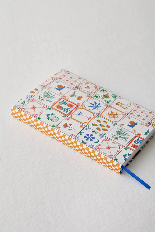 Patterned Pocket Journal (Mariana Tile)