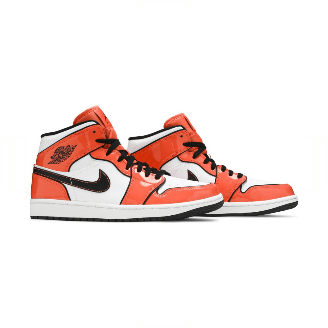 Nike Air Jordan 1 Mid SE Turf Orange image 3