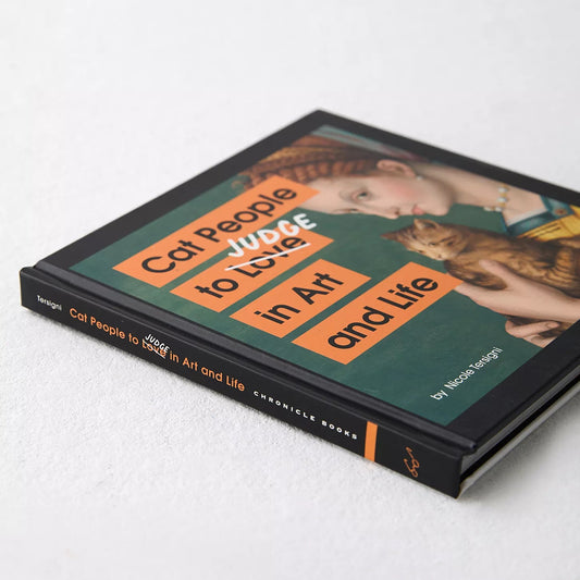 CAT PEOPLE TO JUDGE ART AND LIFE - HARDCOVER COFFEE TABLE BOOK