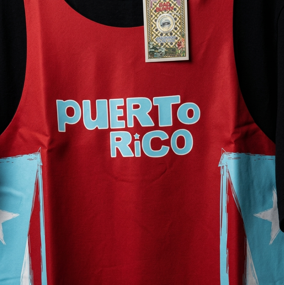 Bad Bunny - Official "Benito Jersey" Residencia en el Choli . Puerto Rico . Size L