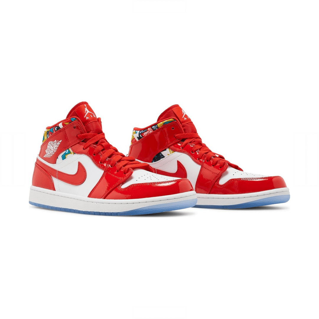 Nike Air Jordan 1 Mid SE Barcelona Sweater image 3