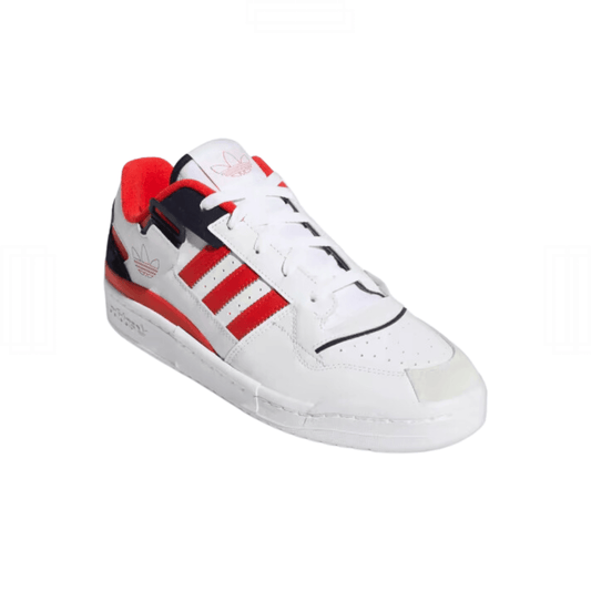 Adidas Forum Exhibit Low Cloud White Red image 1