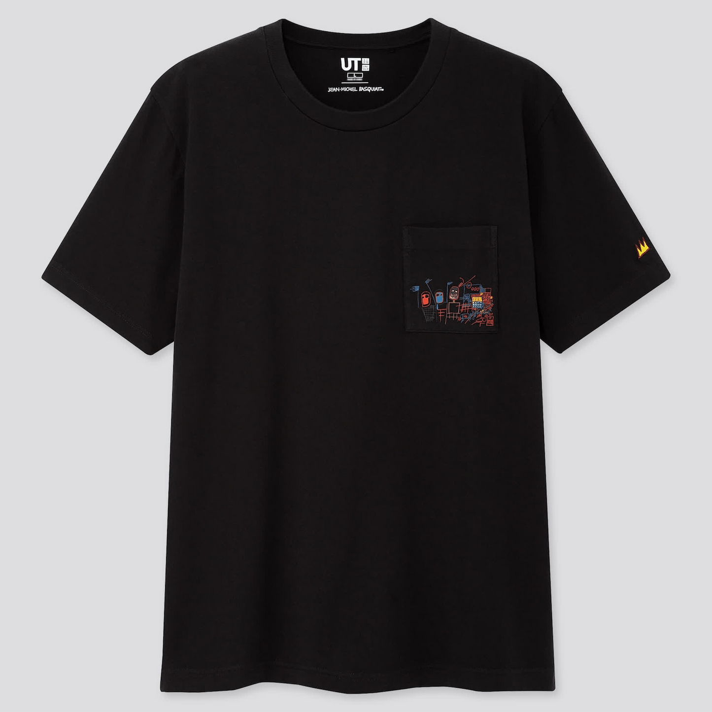 UNIQLO JEAN-MICHEL BASQUIAT TEE [BLACK] image 0