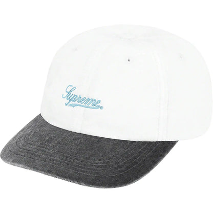 SUPREME VELVET "2-TONE" 6 PANEL [WHITE] ONE SIZE