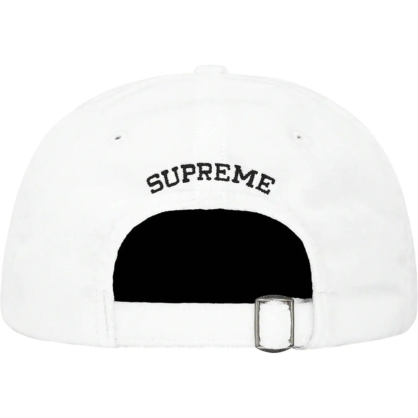 SUPREME VELVET "2-TONE" 6 PANEL [WHITE] ONE SIZE