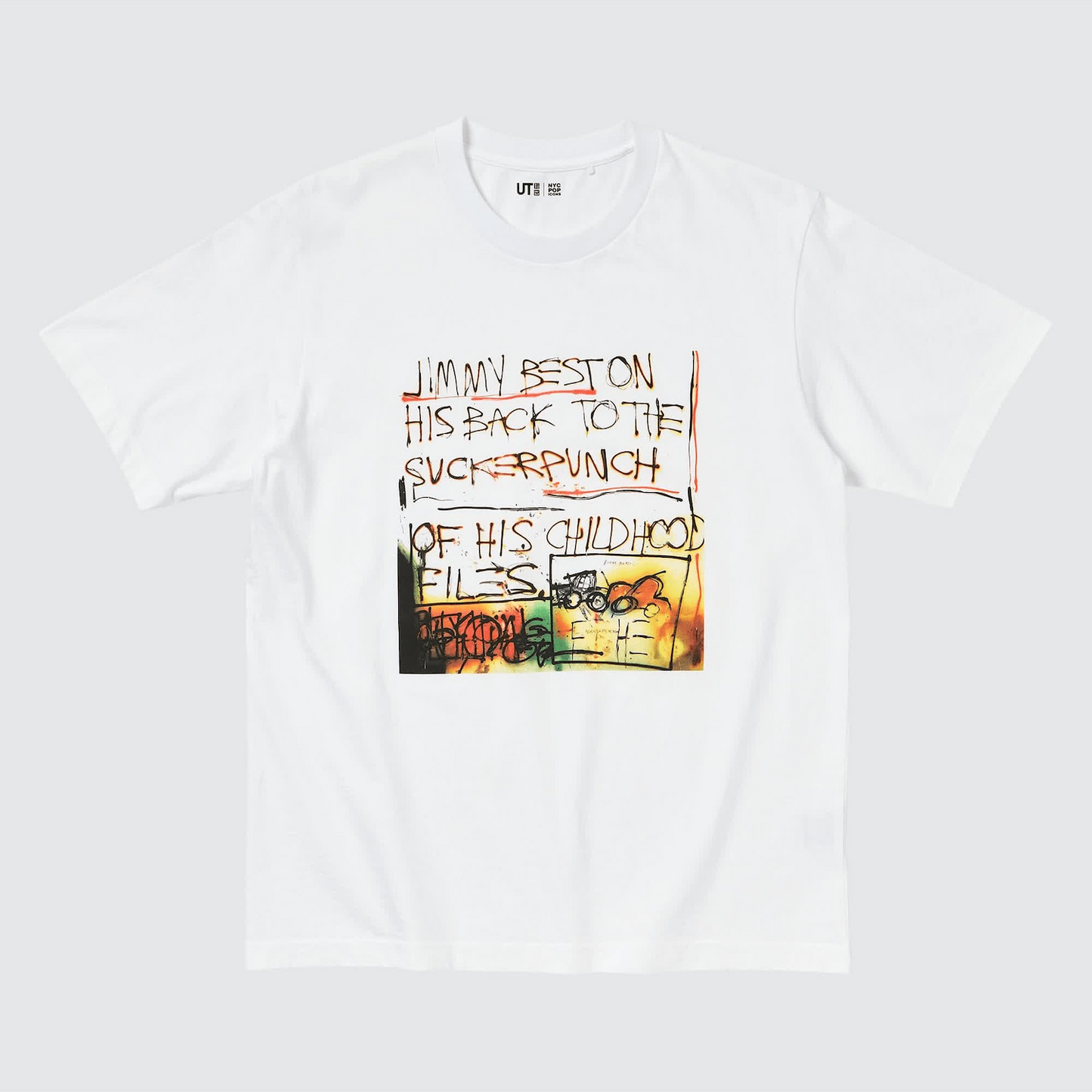 UNIQLO JEAN-MICHAEL BASQUIAT NYC POP ICONS TEE [WHITE] image 0