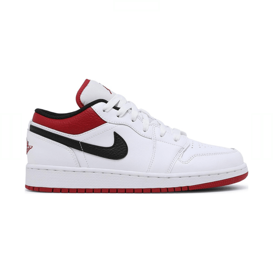 Nike Kids Air Jordan 1 Low GS White Gym Red image 0