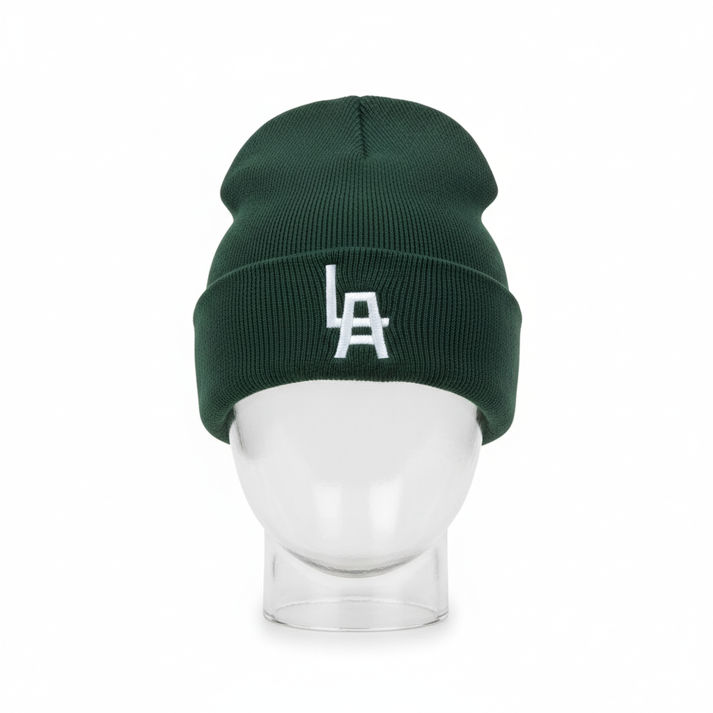 LOS ANGELES AMERICAN NEEDLE BEANIE [GREEN] ONE SIZE
