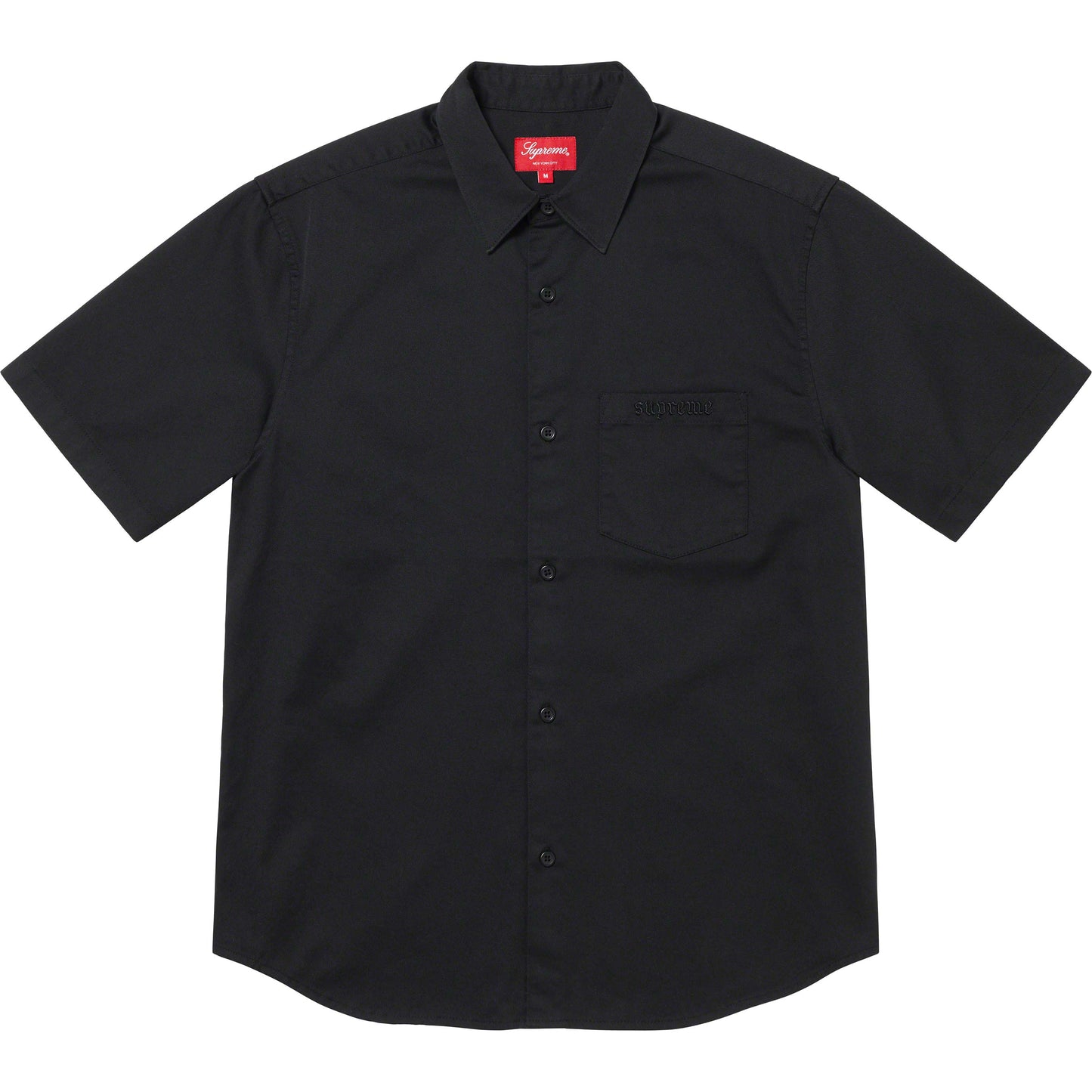 SUPREME CROC PATCH S/S WORK SHIRT | LARGE