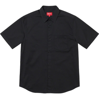 SUPREME CROC PATCH S/S WORK SHIRT | LARGE