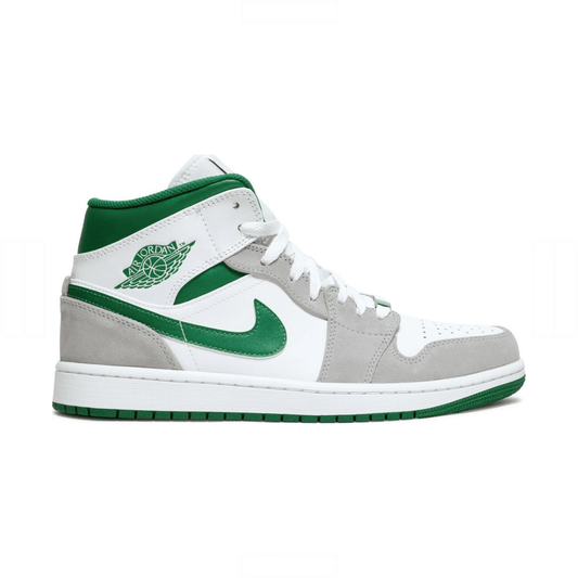Nike Air Jordan 1 Mid SE Grey Pine Green image 0