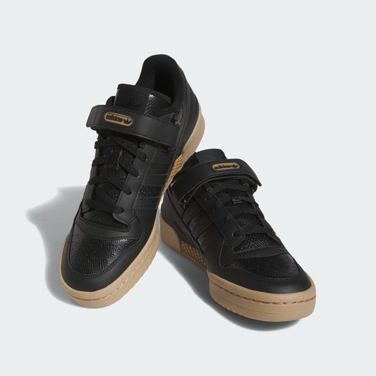 ADIDAS FORUM LOW [BLACK GUMSNAKE SKIN]