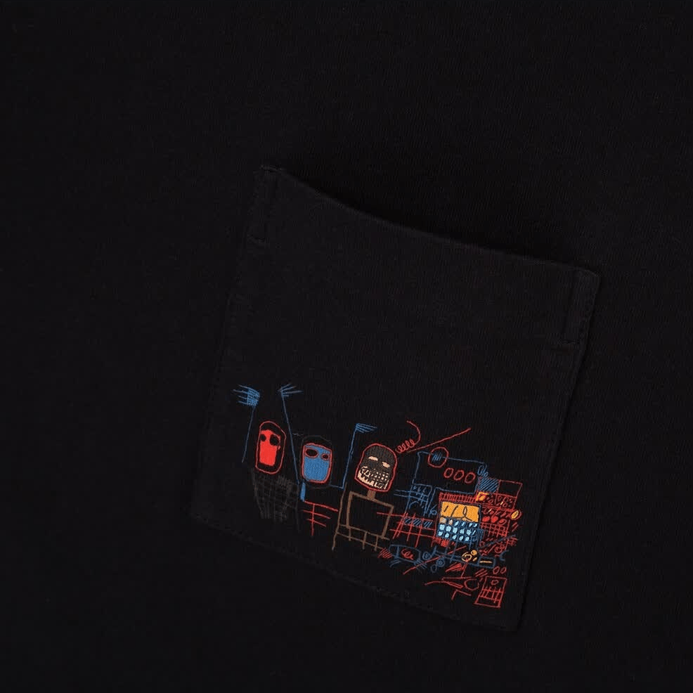 UNIQLO JEAN-MICHEL BASQUIAT TEE [BLACK] image 1