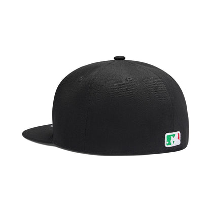 STILLZ "S STAR LOGO" FITTED HAT [BLACK/GREEN] 7 1/4