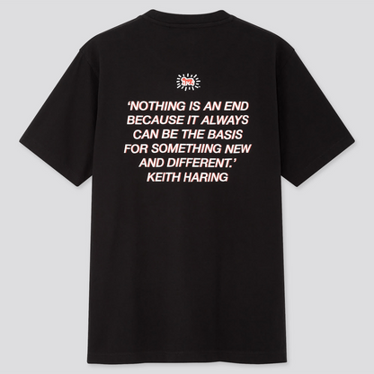 UNIQLO KEITH HARING TEE [BLACK] image 3