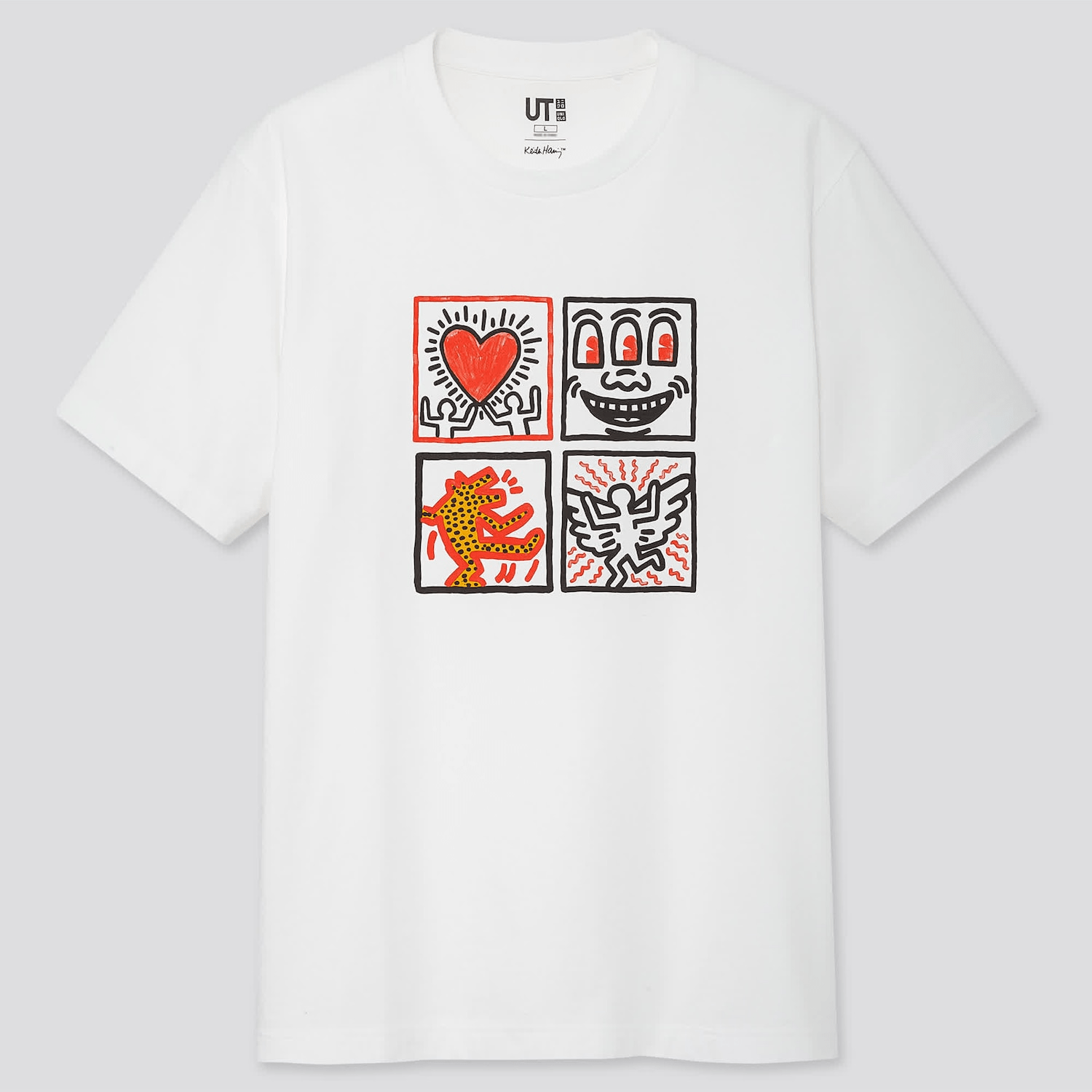UNIQLO KEITH HARING TEE [WHITE] image 0