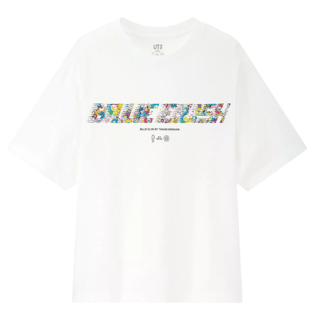 UNIQLO BILLIE EILISH x TAKASHI MURAKAMI TEE [WHITE] image 0