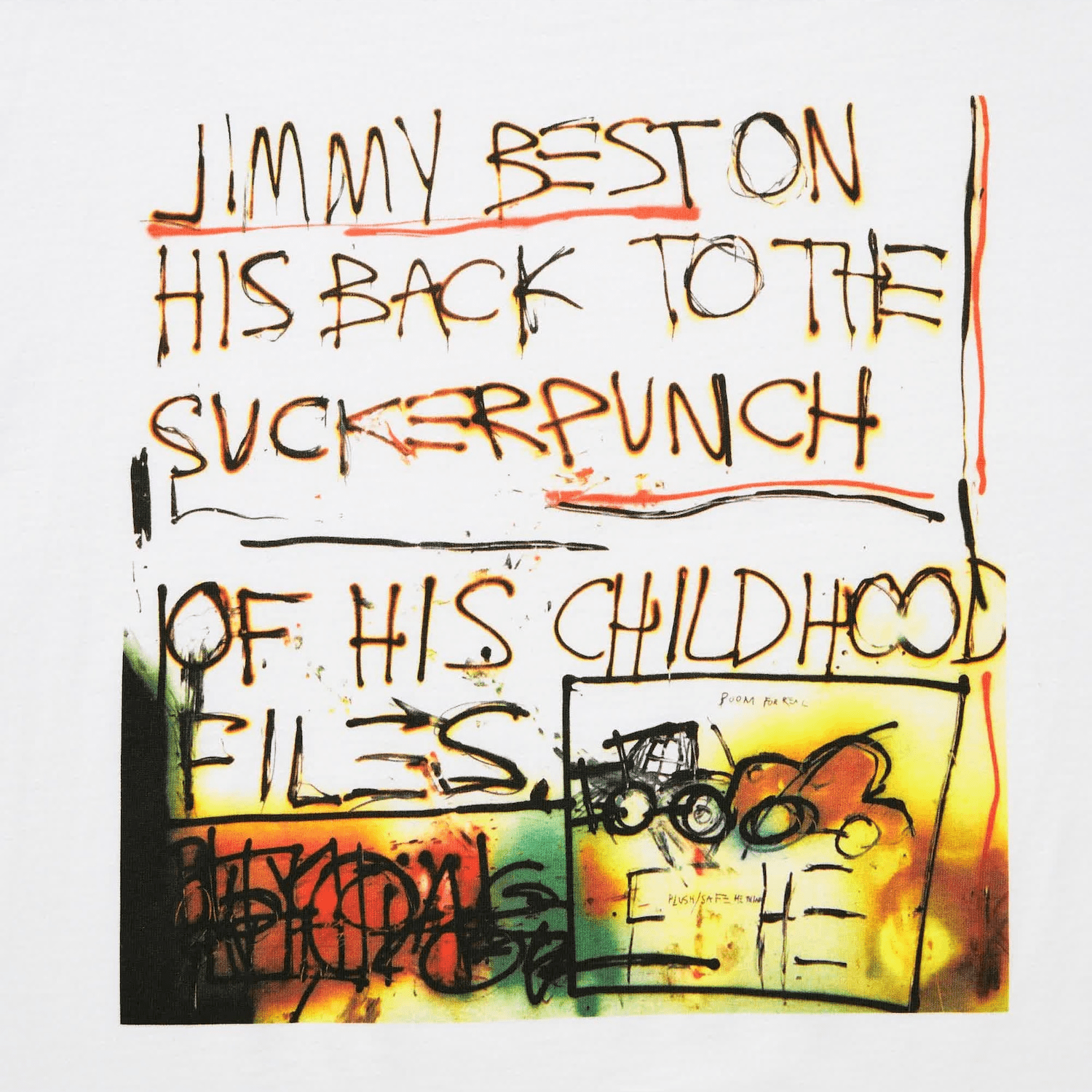 UNIQLO JEAN-MICHAEL BASQUIAT NYC POP ICONS TEE [WHITE] image 1