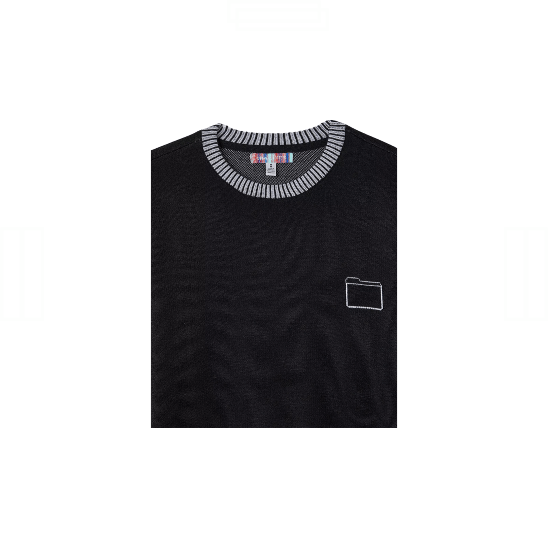 DOWNLOADS CREWNECK [BLACK] image 1
