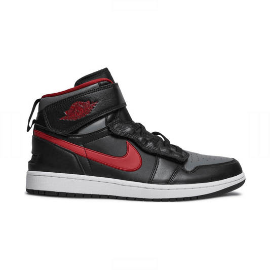 Nike Air Jordan 1 High FlyEase Smoke Grey Gym Red image 0