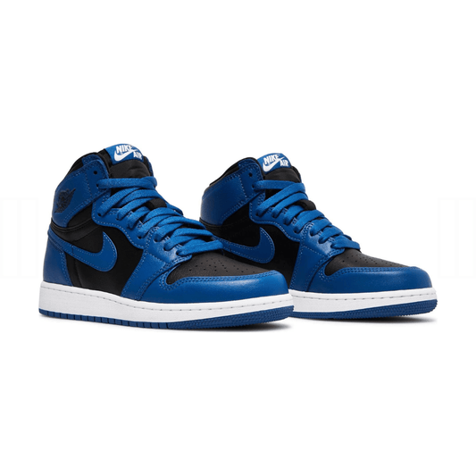 Nike Kids Air Jordan 1 Retro High OG PS Dark Marina Blue image 1