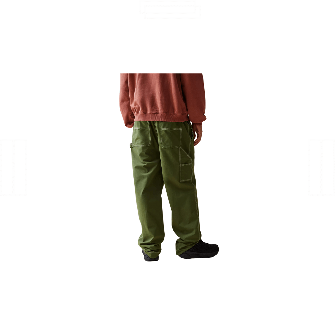 NYLON SKATE FIT CARPENTER PANTS [GREEN] image 1