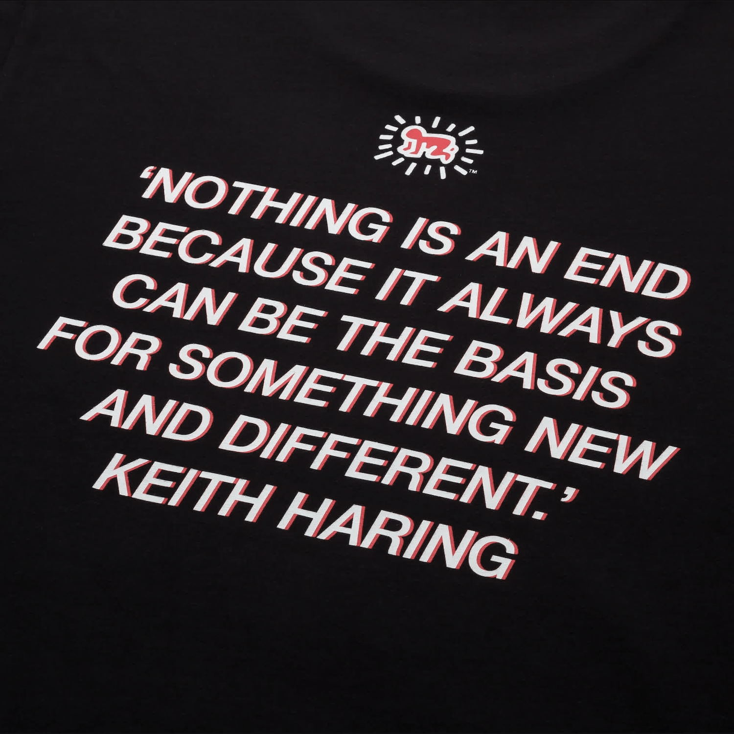 UNIQLO KEITH HARING TEE [BLACK] image 1