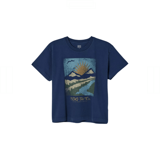 ALPINE BONFIRE TEE [NAVY] image 0