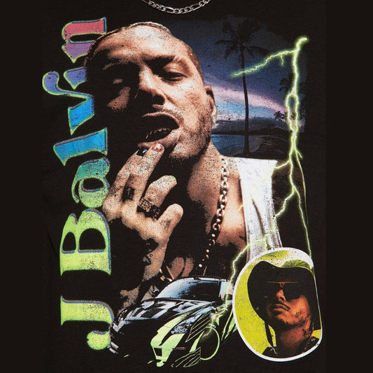 J BALVIN “RAYO” T-SHIRT [BLACK] image 1