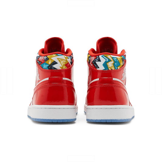 Nike Air Jordan 1 Mid SE Barcelona Sweater image 1