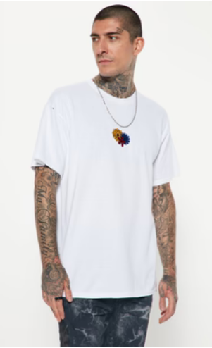 "She Loves Me Not" Graphic Tee — White · S/M/L/XL/2XL