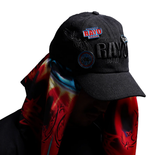 J  BALVIN MERCH "RAYO TOUR CAP" [BLACK] ONE SIZE]