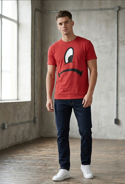 BAD BUNNY (UN VERANO SIN TI) TEE [RED] XL