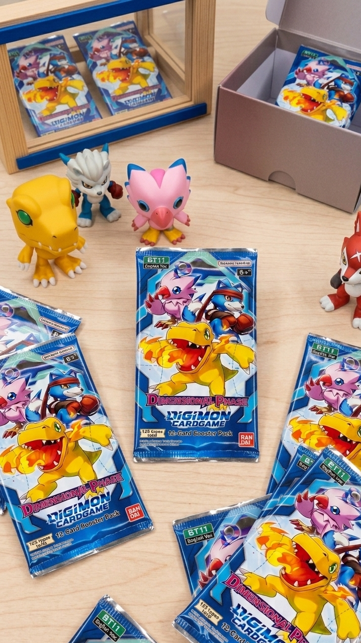 DIGIMON CARD GAME DIMENSIONAL PHASE BT-11 BOOSTER PACK [SEALED]