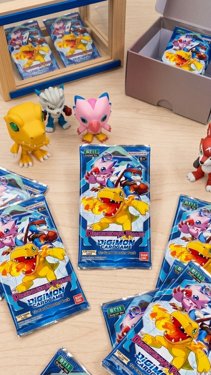 DIGIMON CARD GAME DIMENSIONAL PHASE BT-11 BOOSTER PACK [SEALED]