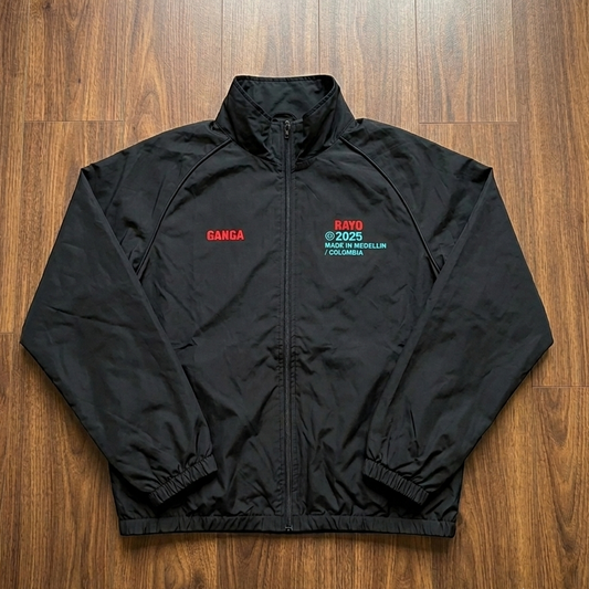 J BALVIN "RAYO GANGA" JACKET CREW [BLACK] XXL