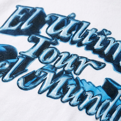 BAD BUNNY (EL ÚLTIMO TOUR DEL MUNDO) LONG SLEEVE [WHITE) - 2XL