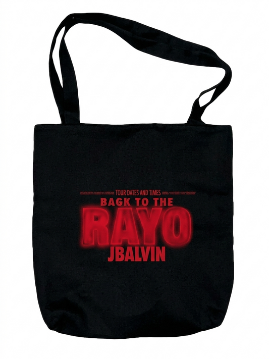 J BALVIN MERCH RAYO TOUR F&F TOTEBAG [ONE SIZE]