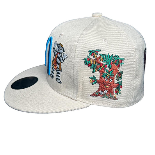 STILLZ × SLUMPY KEV FITTED HAT "MCDONALDS" [CREAM] 7 5/8
