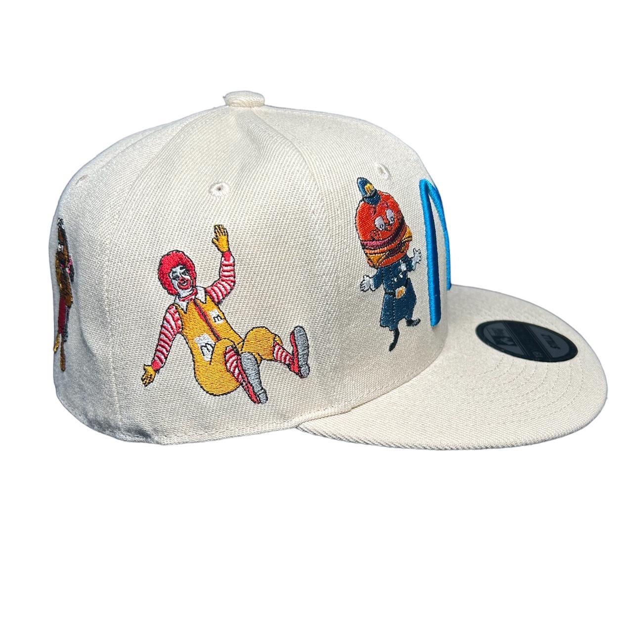 STILLZ × SLUMPY KEV FITTED HAT "MCDONALDS" [CREAM] 7 5/8