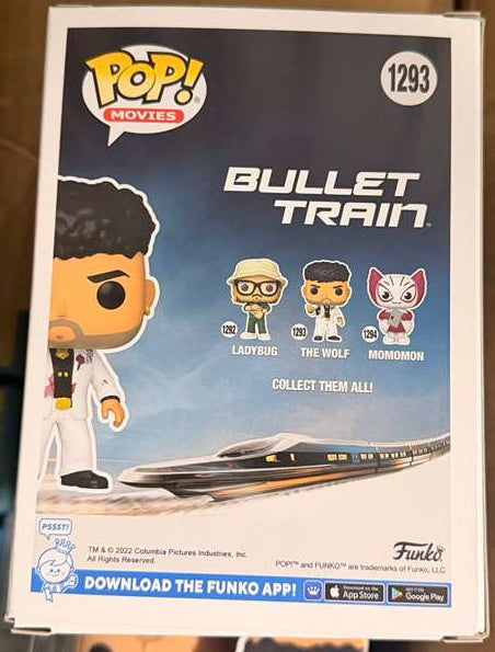 FUNKO POP BAD BUNNY "THE WOLF" BULLET TRAIN #1293