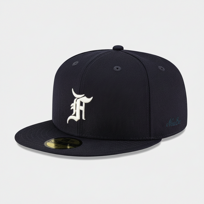 FEAR OF GOD ESSENTIALS NEW ERA 59FIFTY [NAVY] 7 1/4