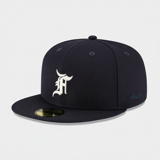 FEAR OF GOD ESSENTIALS NEW ERA 59FIFTY [NAVY] 7 1/4