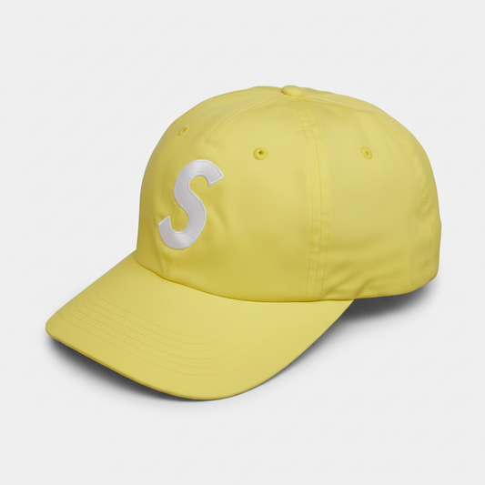 SUPREME VENTILE "S" LOGO 6 PANEL [YELLOW] ONE SIZE